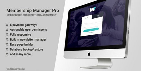 اسکریپت مدیریت عضویت Membership Manager Pro